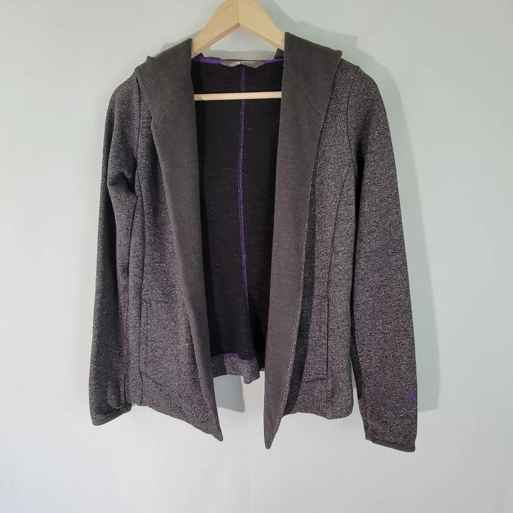 The North Face Women's Hooded Jacket Sz SP LOGO Pocket Athleisure Active Cozy